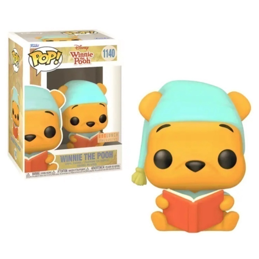 FUNKO Pop! Disney Winnie the Pooh #1140 Bedtime Pooh Bear Box Lunch Exclusive.